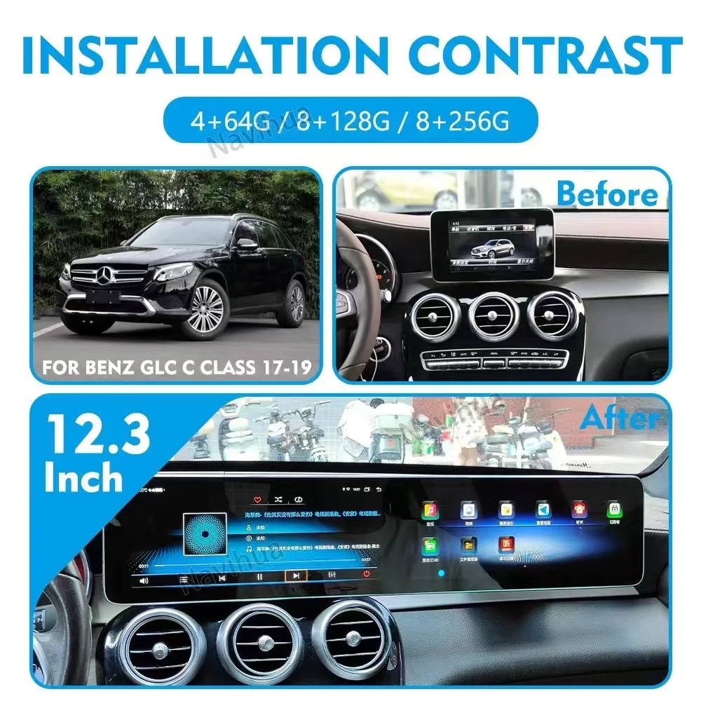 Carplay Interactive Dual Screen 12.3