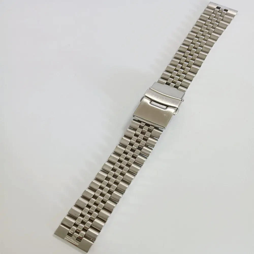 

316L Stainless Steel Strap 18mm 19mm 20mm 22mm 24mm 26mm 28mm 30mm Strap Bracelet Solid Buckle Straight End Fits All Watches