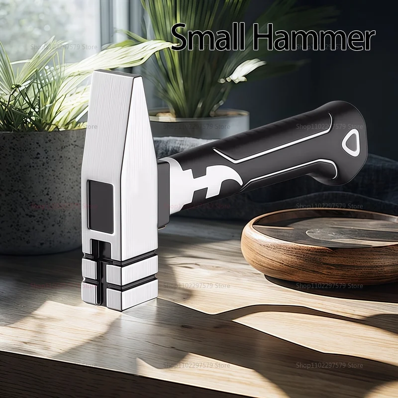 Mini martillo de garra rechoncho, martillo doméstico multifuncional, martillo de instalación, mini martillo de mano, martillo de carpintero