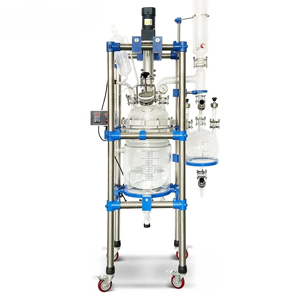Масштабируемый химический реактор объемом 5 л для промышленного применения