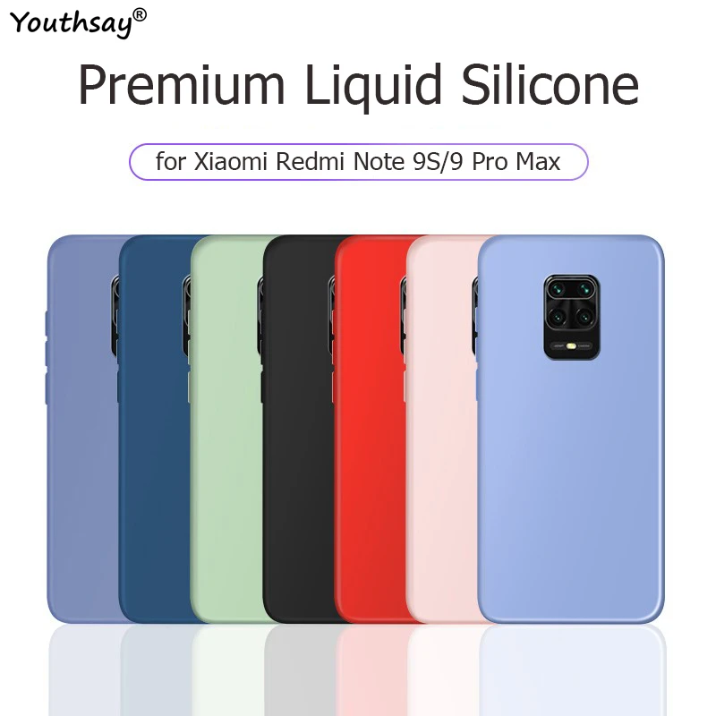 Soft Silicone Case for Xiaomi Redmi Note 9S