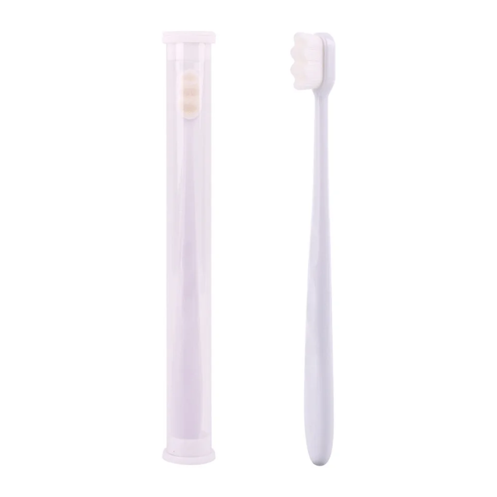 Bristle Toothbrushes Oral Cleaning Micro-Nano Premium Material Durable Long Handle Ergonomic Anti-Slip Needed Gift Idea