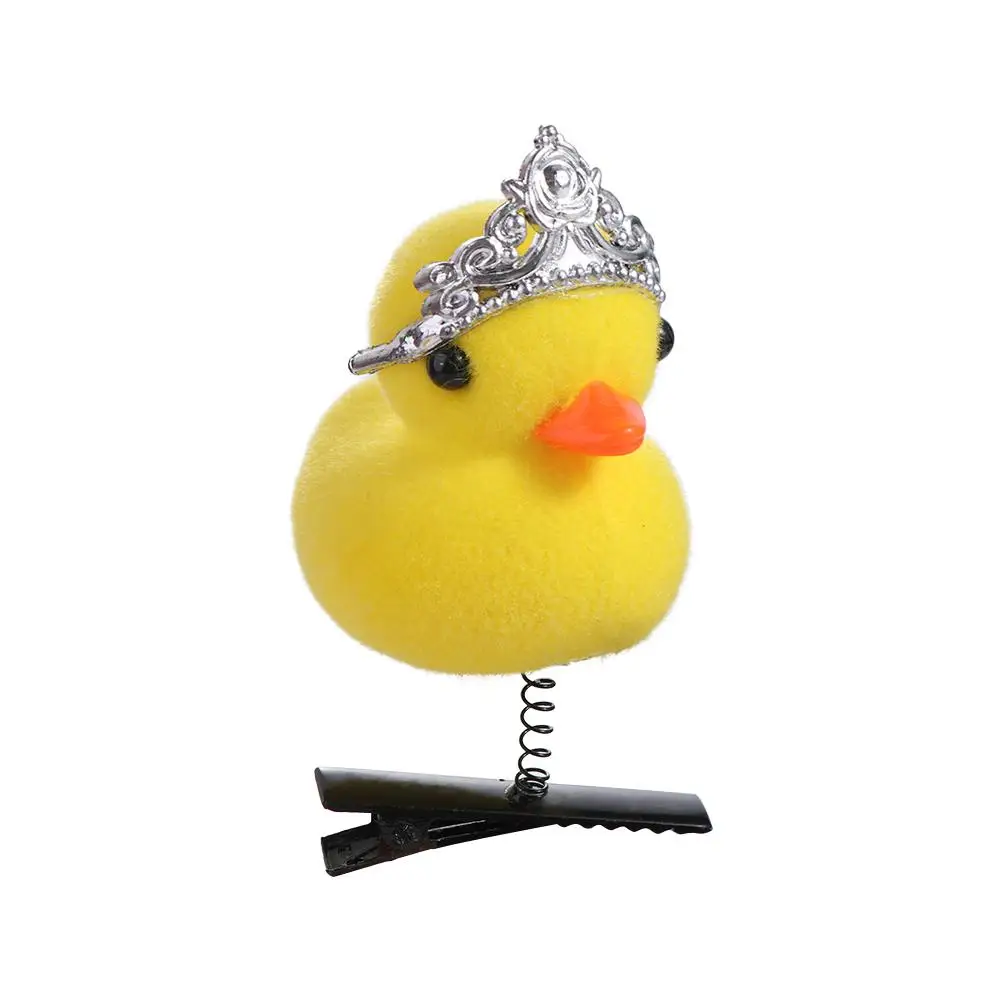 Fashion Flower Duck Hair Clips Bowknot Chicken Side Barrettes Animal Crown Cartoon Duckbill Clips Girls/Ladies
