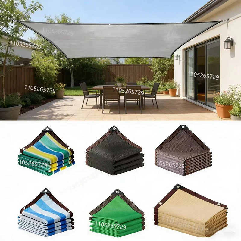 Graues Sonnenschutznetz für den Außenbereich, Garten, Hof, Schwimmbad, Balkon, UV-beständiges Sonnenschutznetz, Pflanzenabdeckungsnetz, Sonnenschutztuch