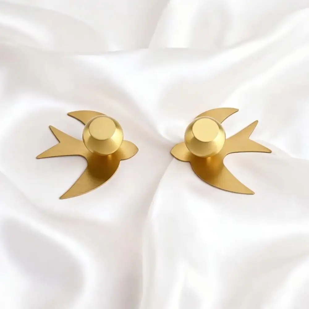 Modern Brass Cabinet Pull with Backplate Minimalist Wardrobe Knob Gold Door Handle Wardrobe