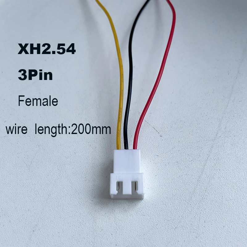 10PCS XH2.54 2/3/4/5/6 Pin Pitch 2.54mm Wire Connector XH Plug
