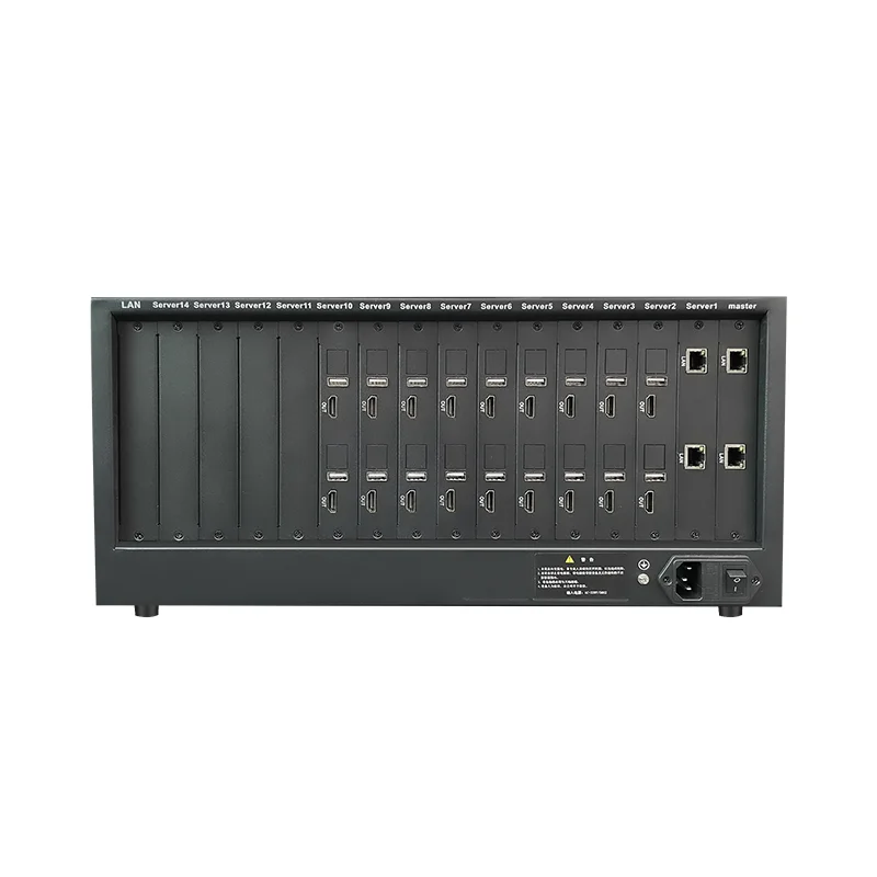 H.265/H.264/MPEG4 Ip Security Cameras Cctv Security Decoder 18 Channel Network Video Decoder