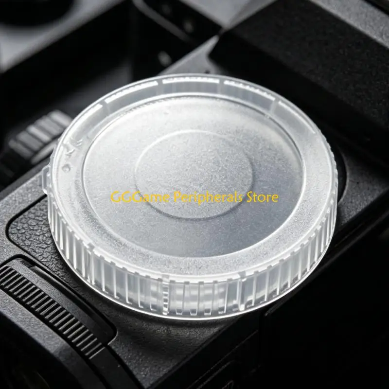U55B Universal 58mm Transparent Camera Lens Back Cover Shows Inner Mechanism