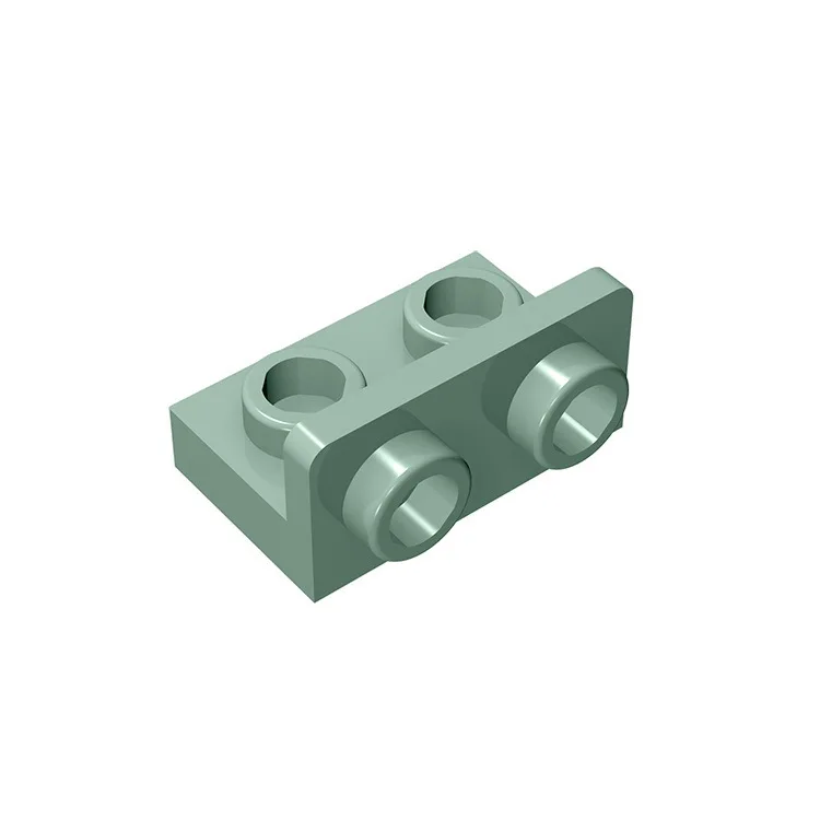 MOC PARTS GDS-643 Bracket 1 x 2 - 1 x 2 Inverted compatible with lego 99780 pieces of children's toys Assembles Building Blocks