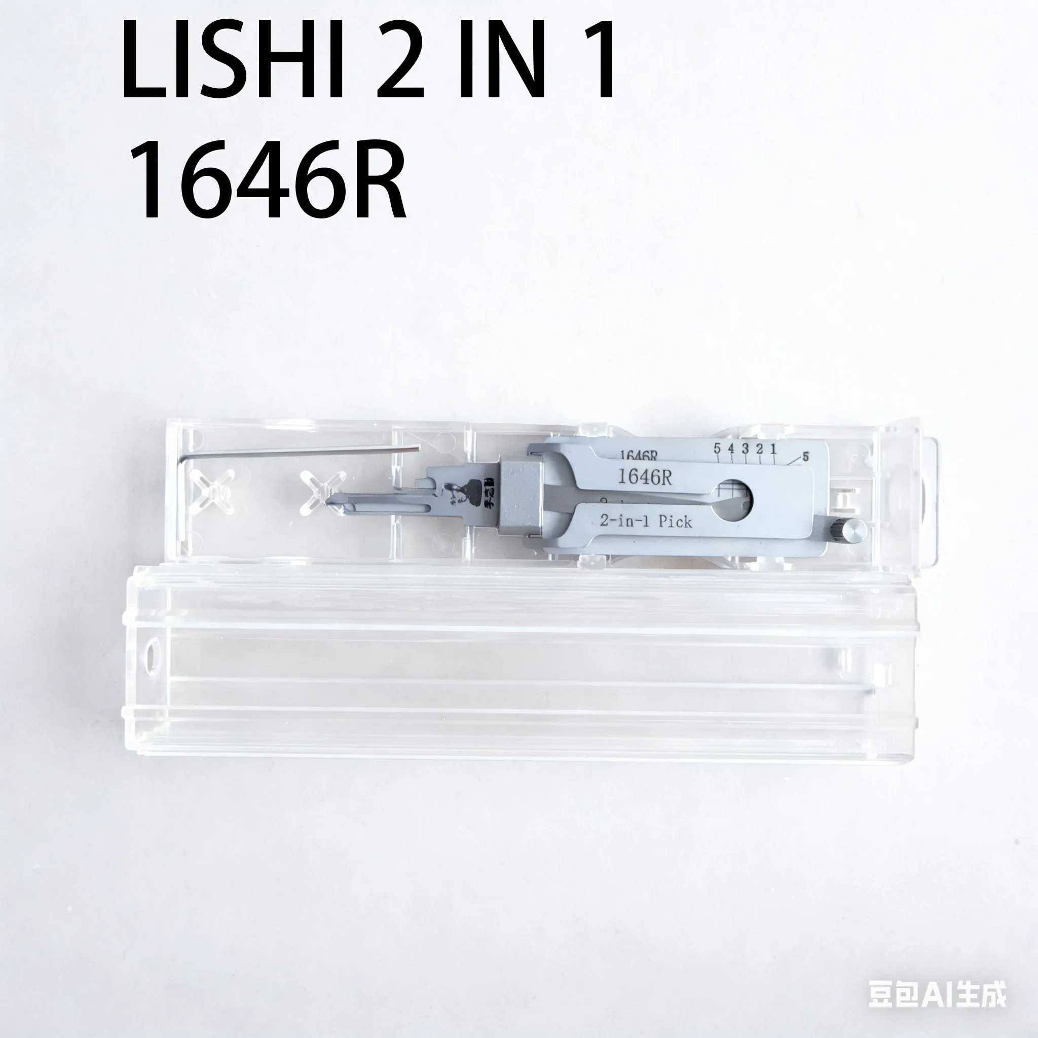 LISHI AUTO PICK 1646R 2 IN 1 TOOL