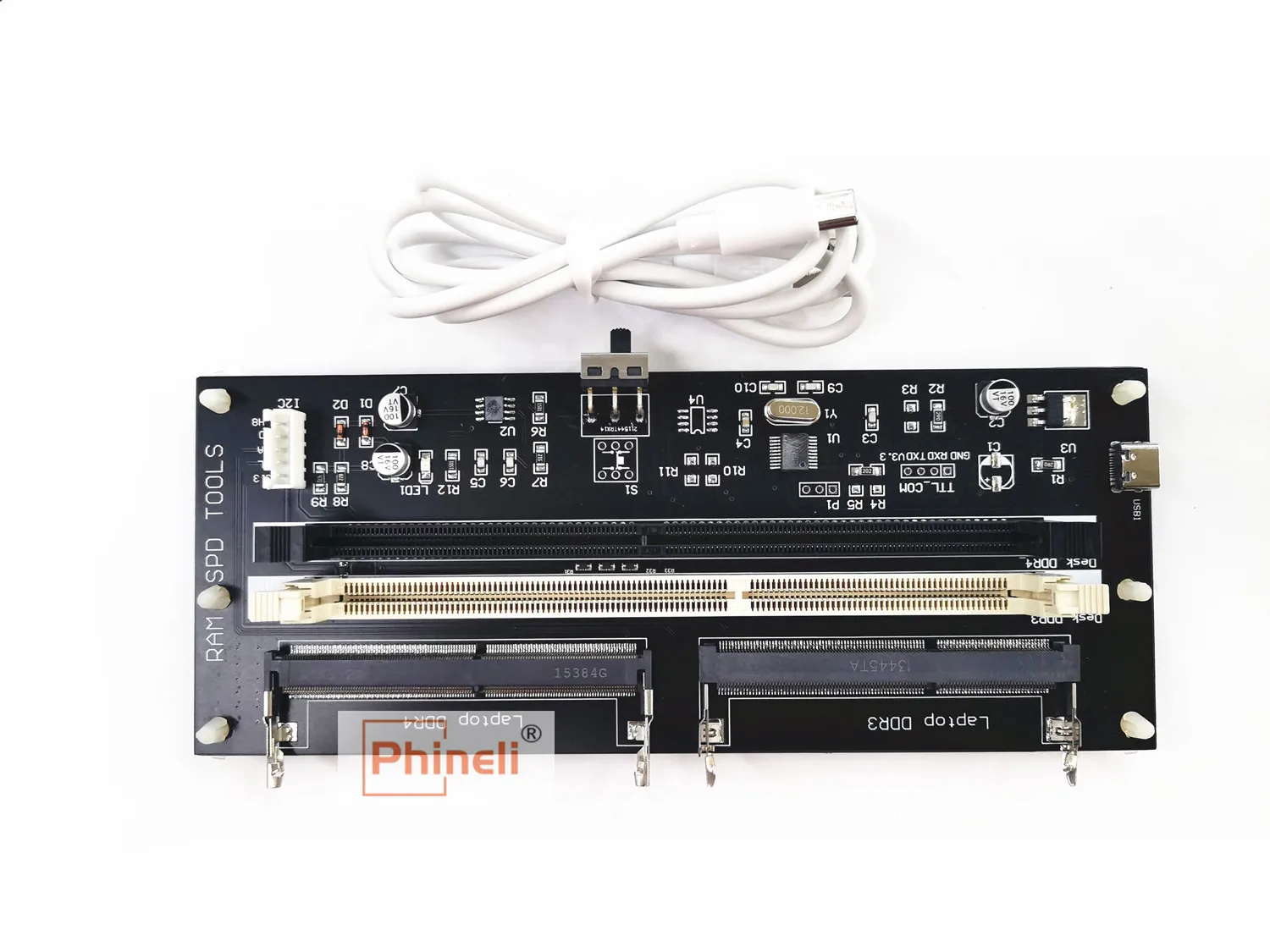 Imagem -01 - Memória Bios Rom Spd ep para Ler Escrever Desbloquear Modificar Programador de Capacidade Ddr4 Ddr3