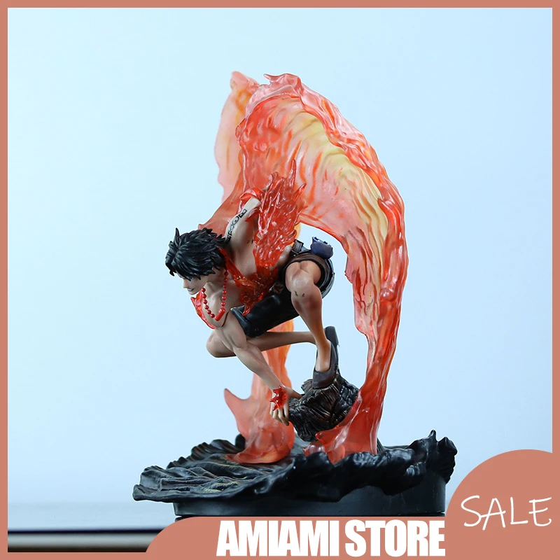 

28 см цельный пожарный кулак серии Ace Reborn фигурка в мешках аниме Коллекционная настольная модель подарки на день рождения, Рождество, Хэллоуин, игрушка