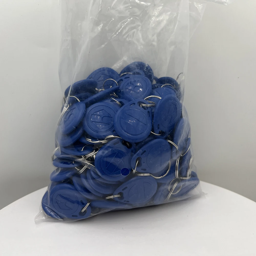 Rewritable ID Tag Copy 125KHz RFID Copier Duplicator T5577 EM5200 Intercom Keyfobs Waterproof Keychain Access Control Card