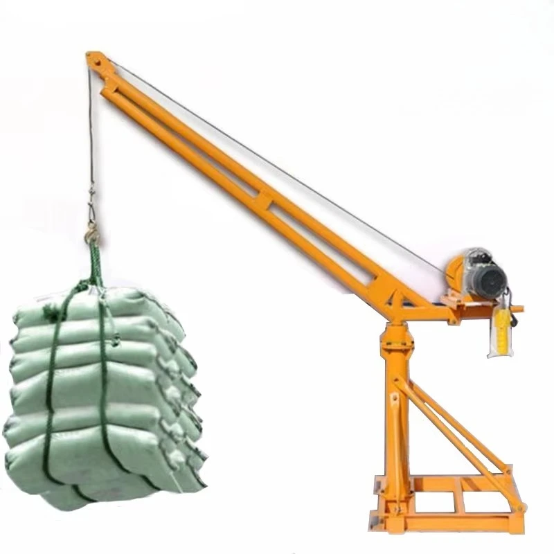 Outdoor Lifting Cranes High Performance Structure Simple Operation Design Stable Load Bearing Layout Cargo Hoisting Goods Using