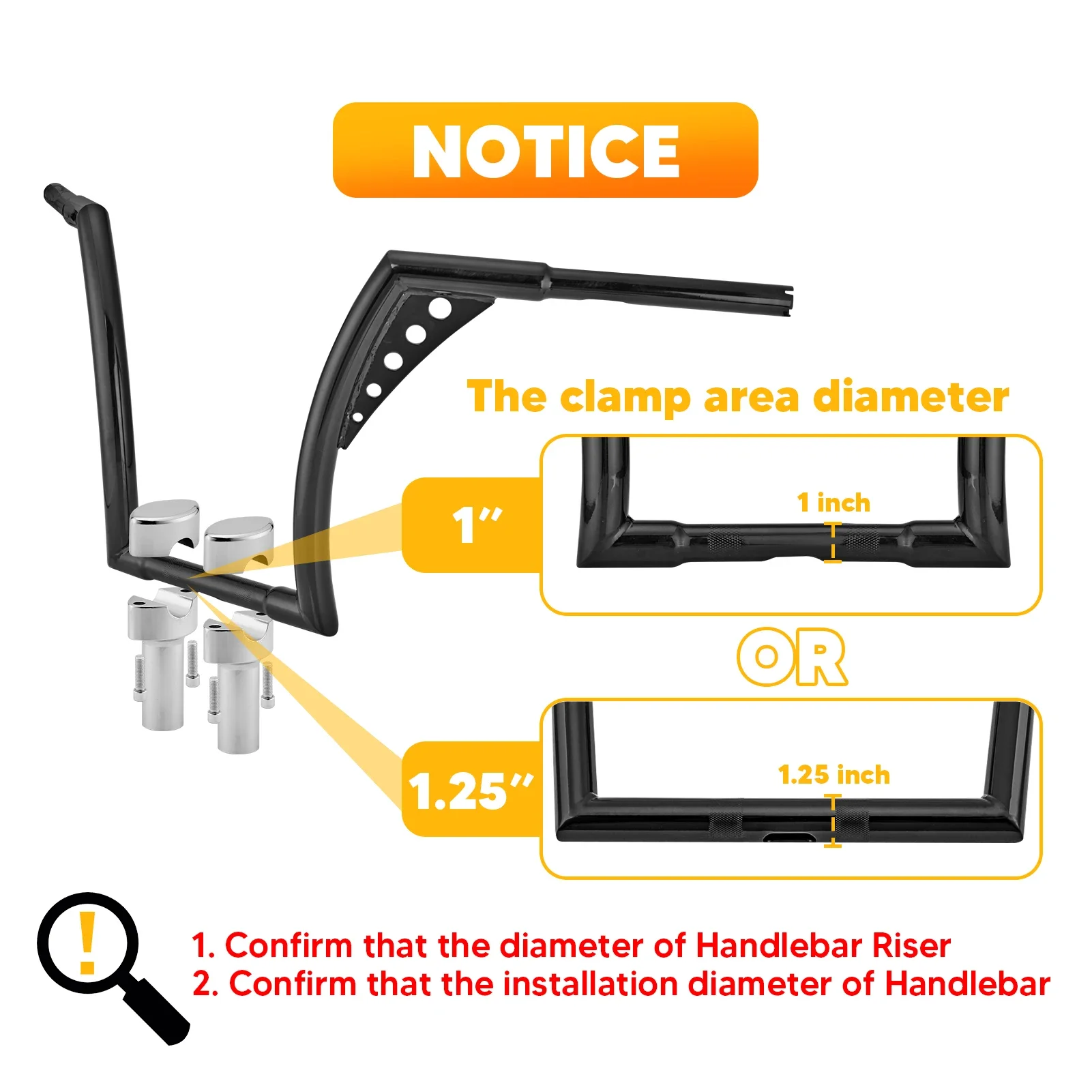 For Suzuki 2006-2024 Boulevard M109R Intruder M1800R VZR1800 Motorcycle Handlebar Riser 2 