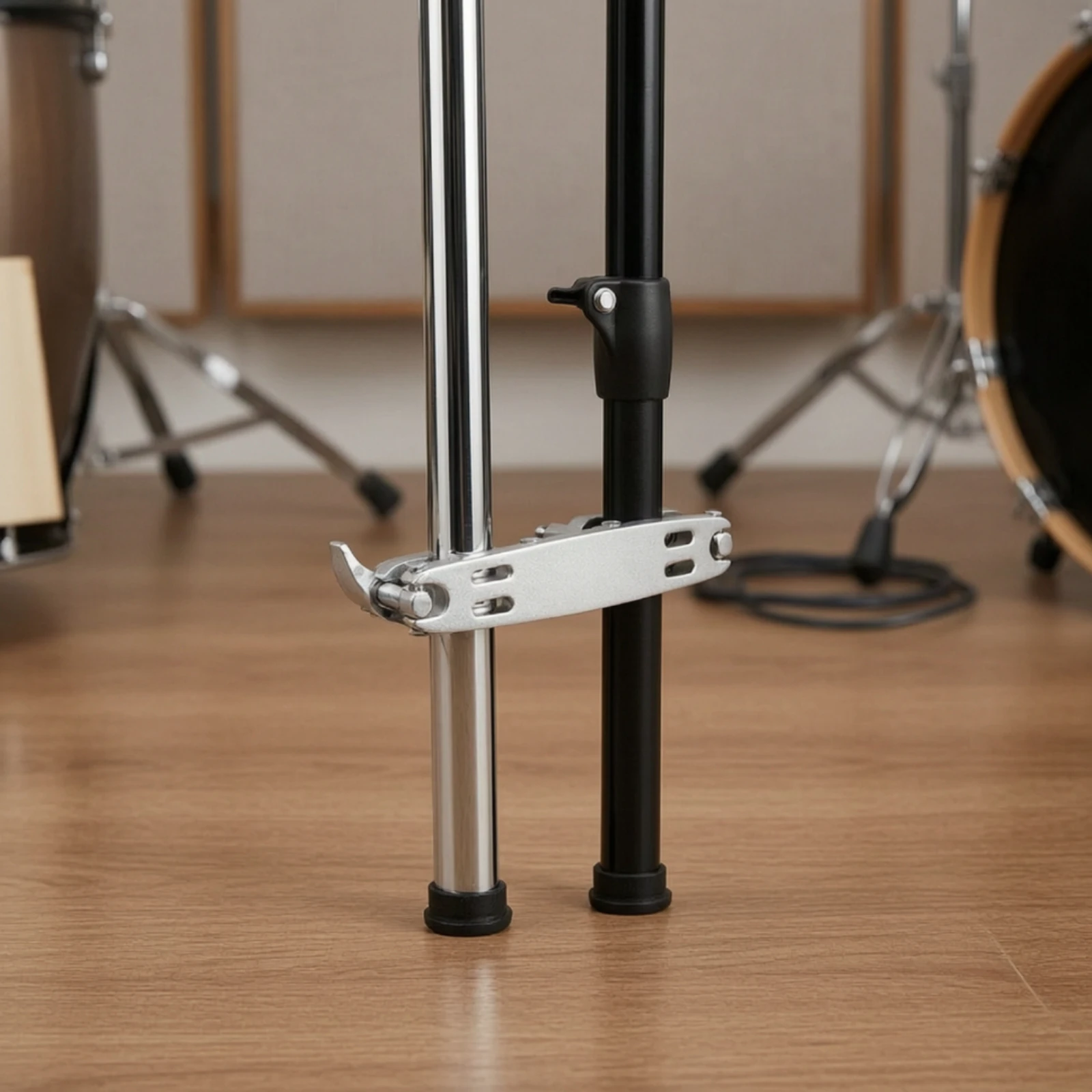 Drum Mounting Clamp Adjustable Drum Stand Extension Clamp Percussion Mount Heavy Duty Hardware Compact for Drummers