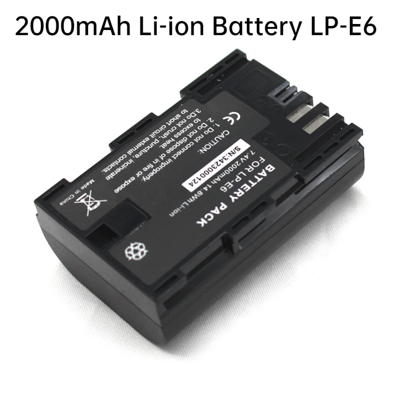 

7.4V 2000mAh Li-ion Battery LP-E6 for Sino T300SE/T3000/T300PLUS GPS Li-ion Battery