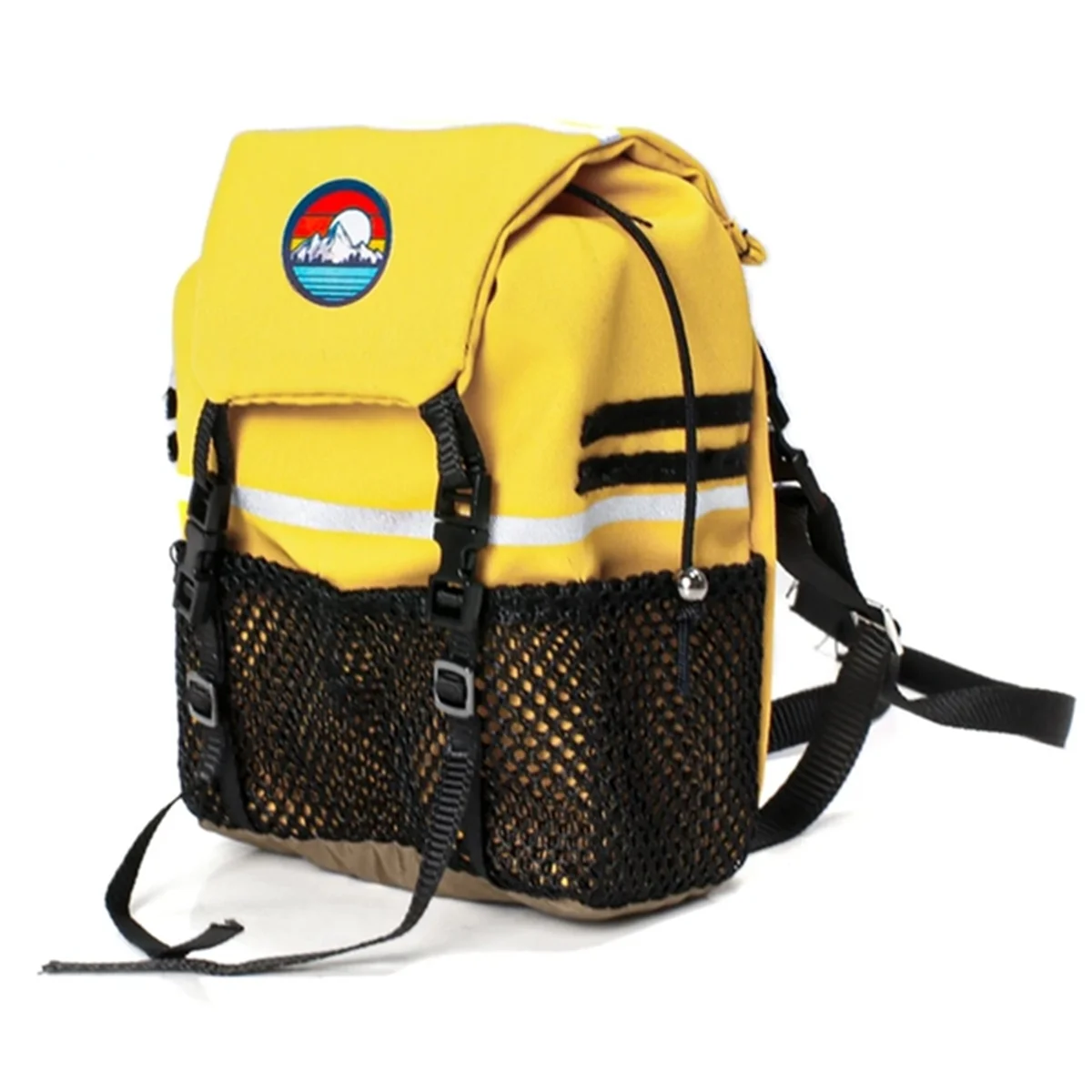 

The New Simulation Backpack Shovel Storage Bag Luggage Bag Handbag Decoration for 1/8 1/10 RC Crawler Car , Yellow Bag