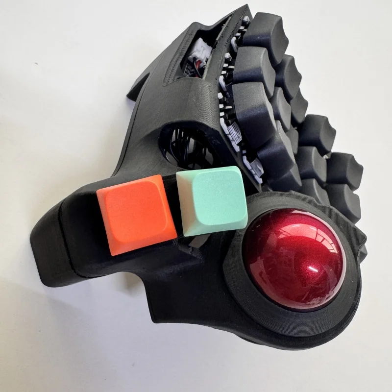 Charybdis Nano ワイヤレス トラックボール スプリット キーボード