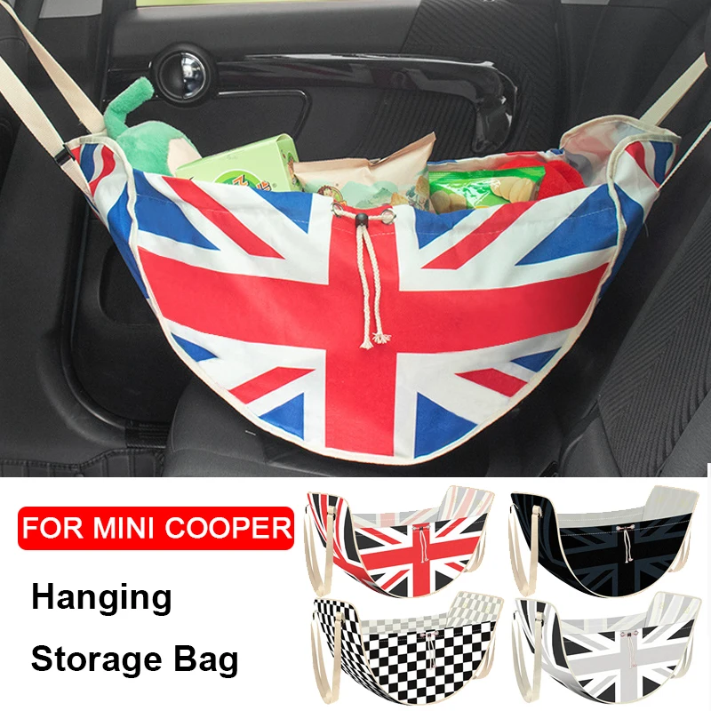 

Portable Car Seat Back Storage Bag For MINI Cooper F54 Clubman F55 F56 F57 F60 Countryman R50 R53 R55 R56 R57 R58 R59 R60 R61