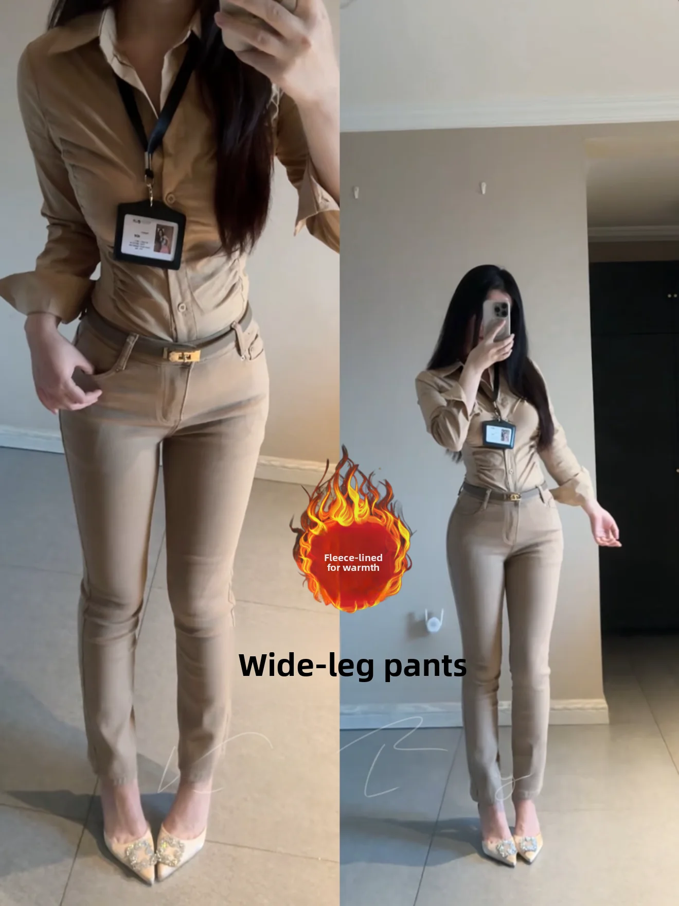 

Slim Fit High Waist Cotton Stretch Denim Straight Leg Jeans Women's High Waist Straight Tube Pants French Bread e Pipe Pants