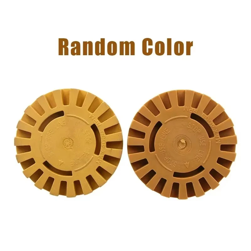 100mm 4 Inch Car Eraser Wheel Smooth Power Drill Adapter Decal Removal Paint Repair Rubber Effective Practical Quick Pinstripe