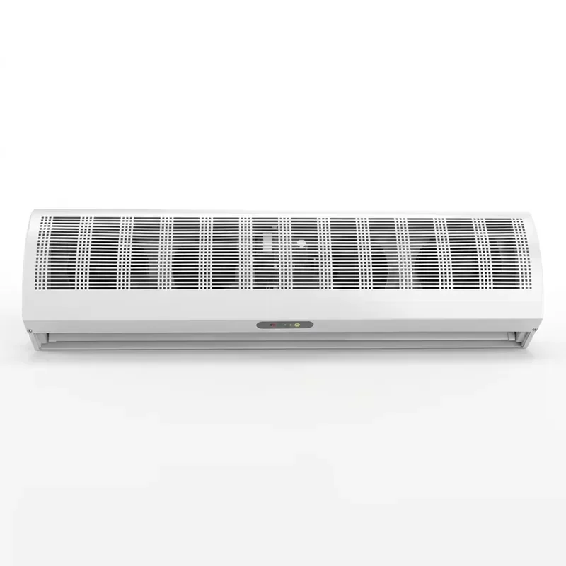 For Energy Saving Commercial Iron Air Curtain Low Noise Industrial Cross Flow Standing OEM 0.9m-1.8m 220V for Restaurant