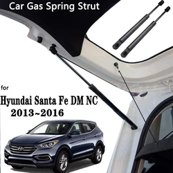 For Hyundai Santa Fe 2014 Accessories 2013~2016 MK3 DM NC Car Tailgate Gas Lift Supports Prop Rod Shocks Damper Car Accessories