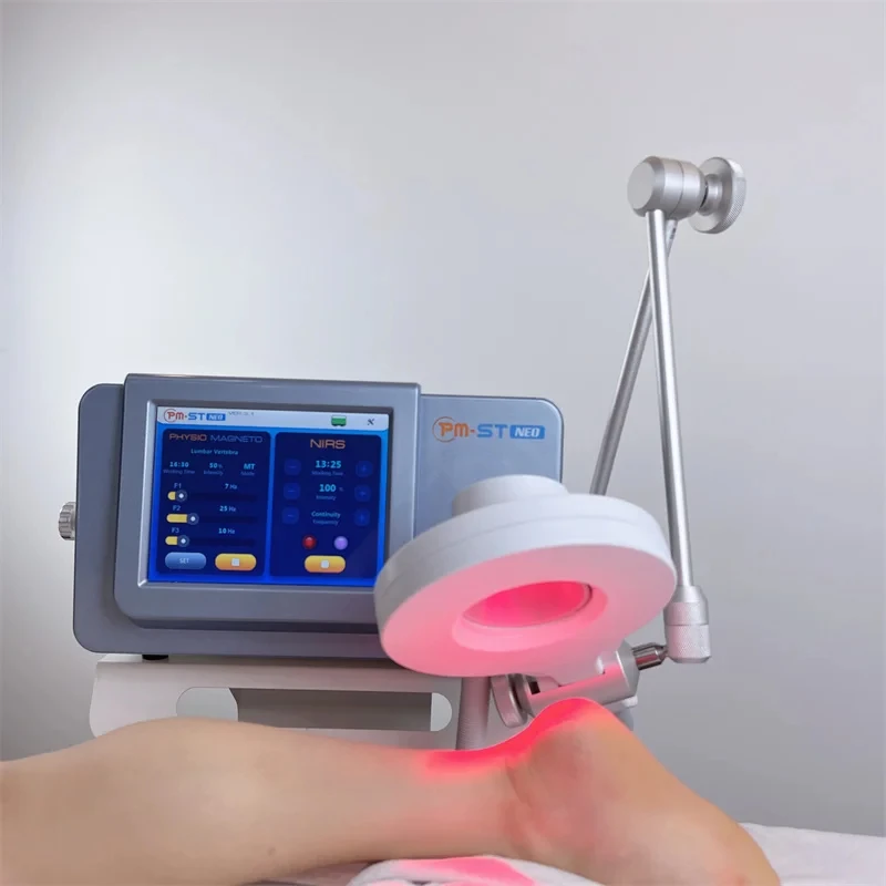 Portable Laser Infrared Therapy Magnetotherapy Machine EMTT Magnetic Physio Magneto For Degenerative Joint Diseases Body Pain