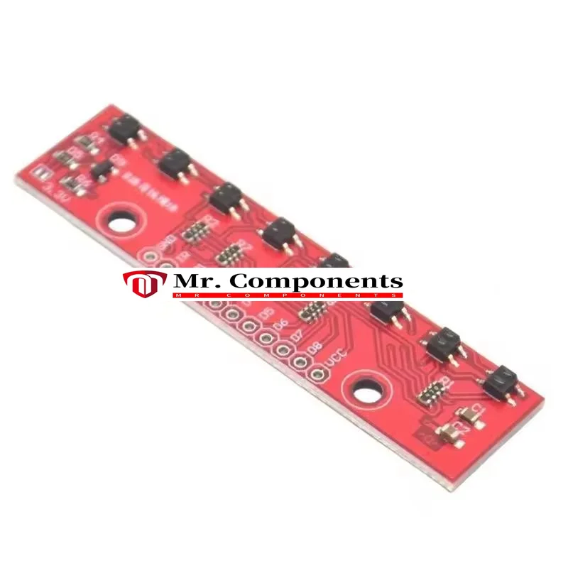 1PCS 8Channel IR Tracking Sensor Module 8 CH Way Infrared Line Track Trace Detection Board DIY for Arduino Smart Car 3.3V-5V New