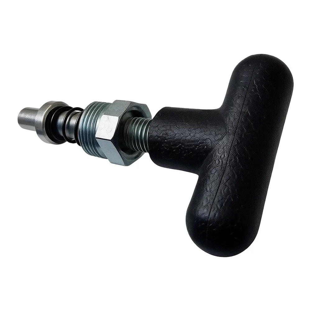 2pcs Black T Handle Spring Pin M20x10 102mm For Gym Cardio Machine Adjustment For Reset Hole Fitness Equipment Replacement