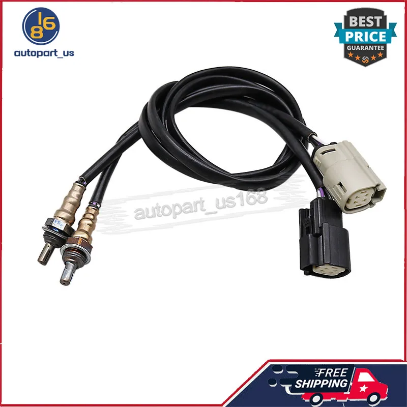 For Harley Davidson Dyna Fat Bob 2Pcs Upstream & Downstream Oxygen Sensor O2 Sensor Lambda Sensor 32700005 32700006