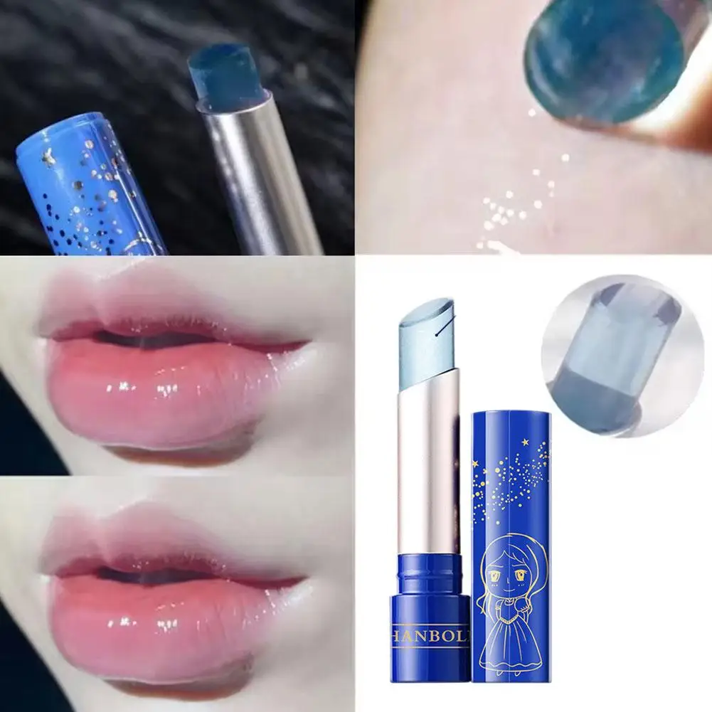 Color-Changing Lipstick Waterproof Magic Temperature Change Color Lip Moisturizing Lip Gloss Long Lasting Nutritiou Lip Balm Hot