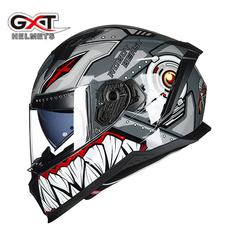 DOT ECE Certified Men's Women GXT Motocross Motorcycle Helmet Full Face Motorbike Safety Helmets Moto Accessories Casco Capacete