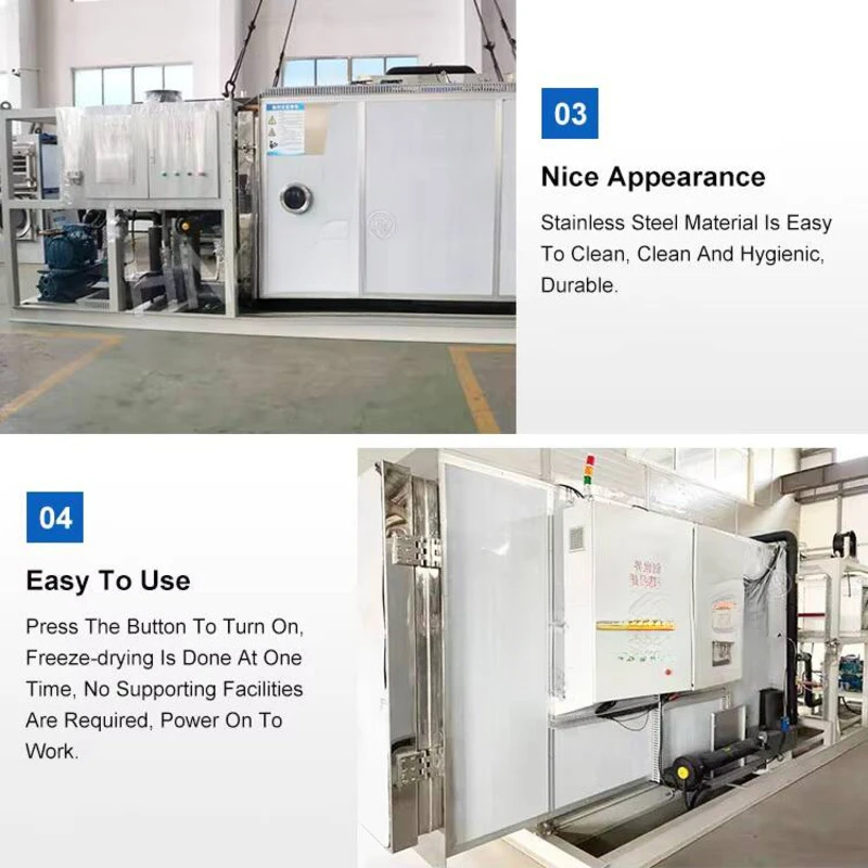 Commercial Dried Small Freeze Food Dryer Household Deer Antler, Silver Ear, Bird's Nest, Chinese Herbal Medicine Freeze-drying