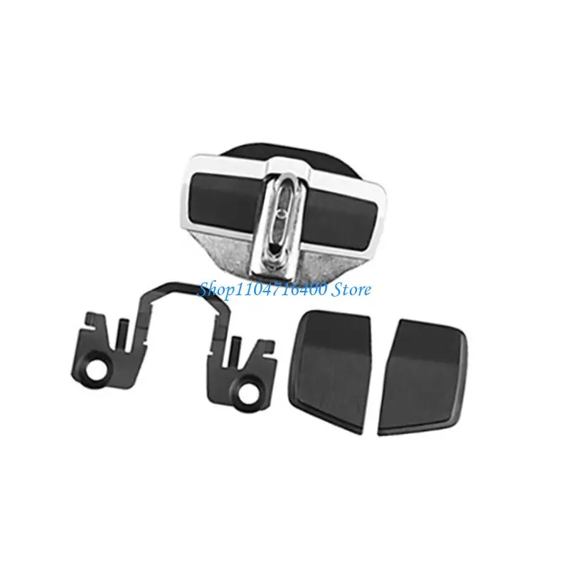 

y1gd Standard Car Door Stabilizer Lock Cover Anti Noise Regulator Sound Control Simple Fit Most Vehicles Mixture ABS