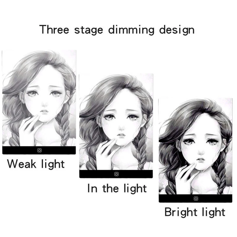 A5 LED Photocopying Table Drawing Board Light-transmitting Copying Table Brightness Adjustable Copy Board Children Painting Toys