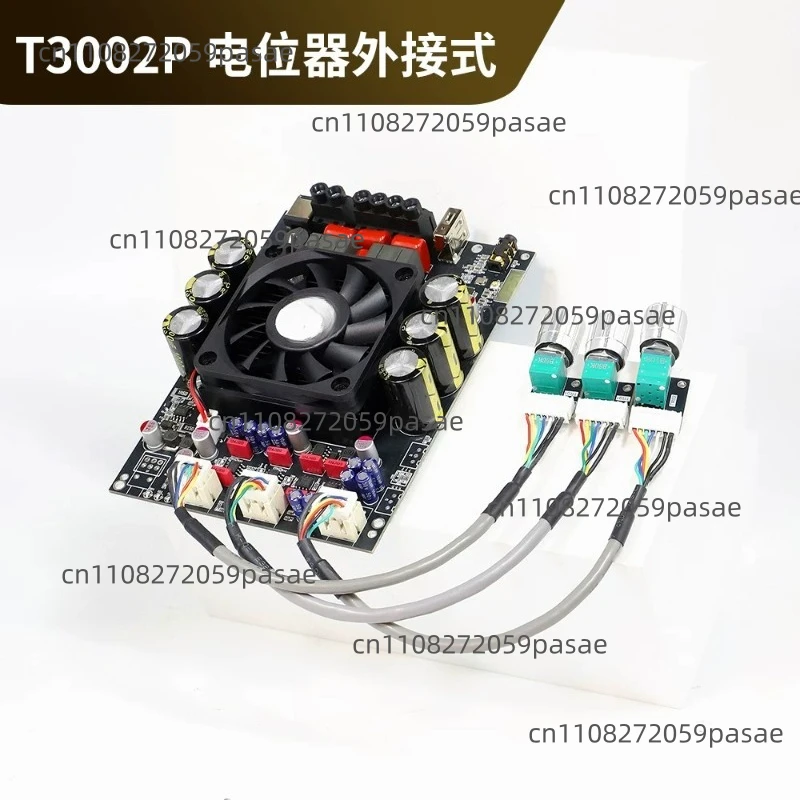 Upgraded Professional Bluetooth Amp Board T3002P, 300W+300W with Hi-Fi Tone Control & TPA3255 Chip