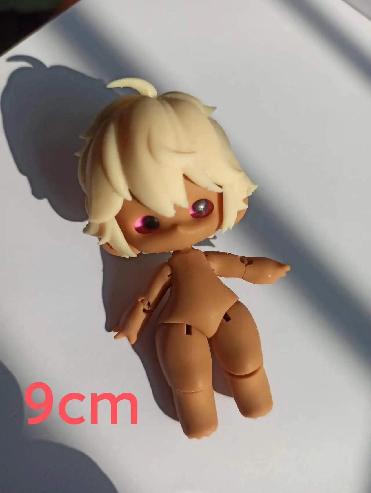 BJD doll 9cm 3D printed resin doll Japanese cartoon character DIY doll Kawaii character toy free delivery project