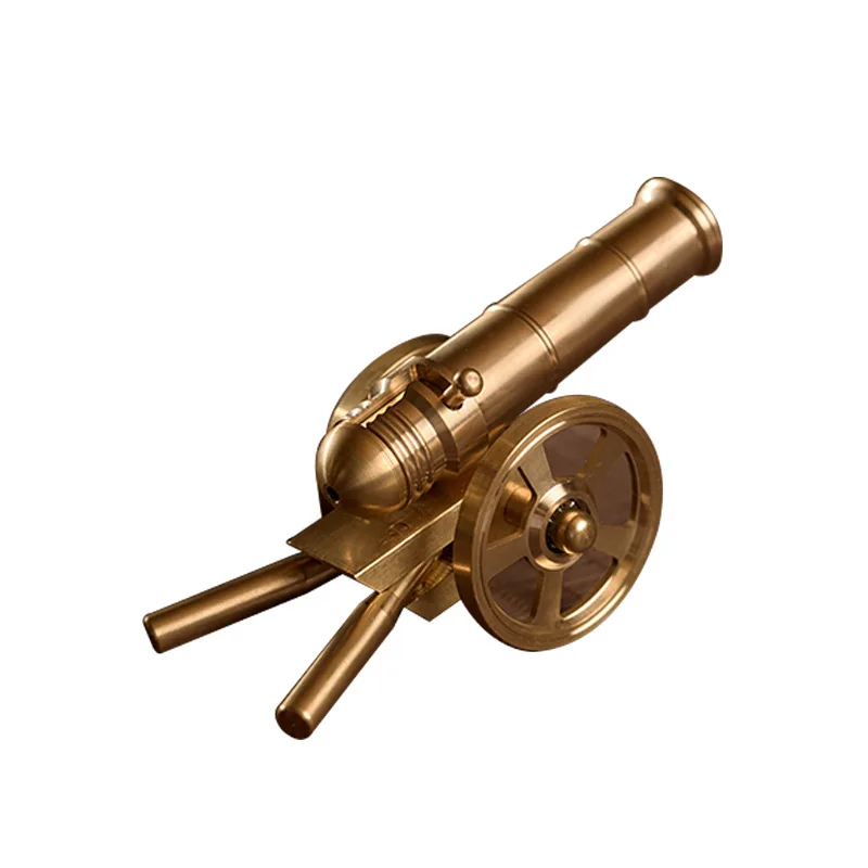 Brass Cannon Bronze Cannon Decoration  Model Home Chinese Copper Decoration Mini Steel Cannon New Dies