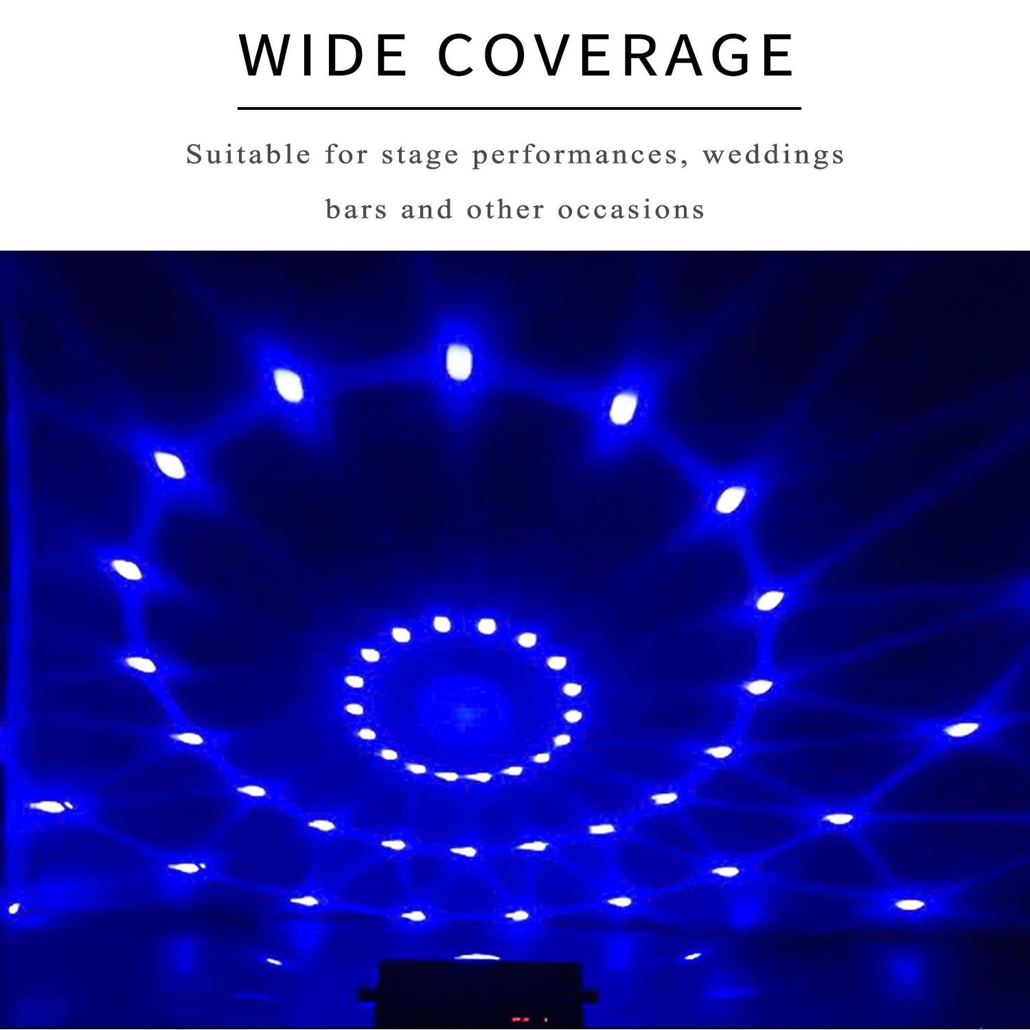 RGBW 4 in 1 Laser Projector Strobe Flash Laser Magic Ball Light Rotating Pattern Lights For Party Stage Disco DJ