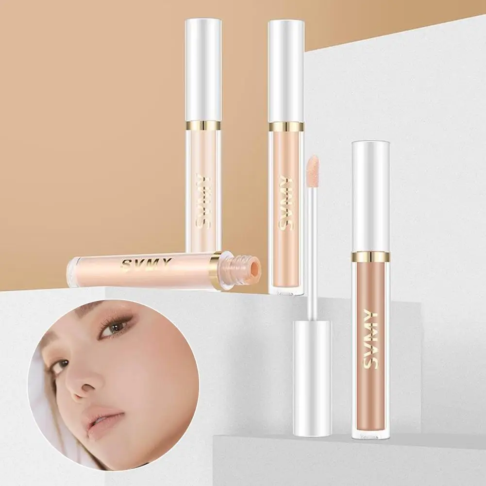 4 Kleuren Waterdichte Vloeibare Concealer Crème Make-Up Lichtgewicht Donkere Hydraterende Cosmetica Acne Foundation Cover Spots Circl L6y4