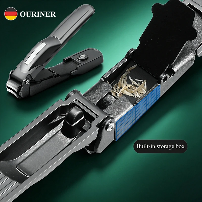 Car Shape Manicure Pedicure Tools Stainless Steel Anti Splash Nail Clipper Durable Fingernail & Toenail Trimming Scissors