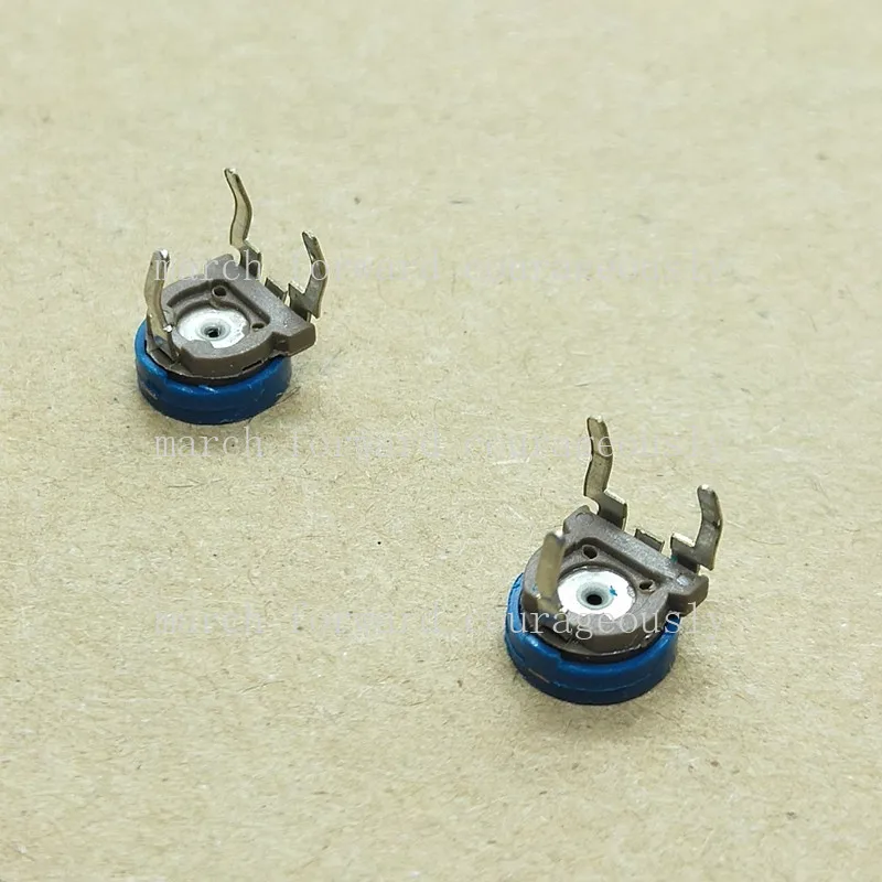 50PCS FOR TAIYOHM Horizontal 3-legged Adjustable Resistor 105 Fine-tuning Potentiometer 1M Adjustable Potentiometer