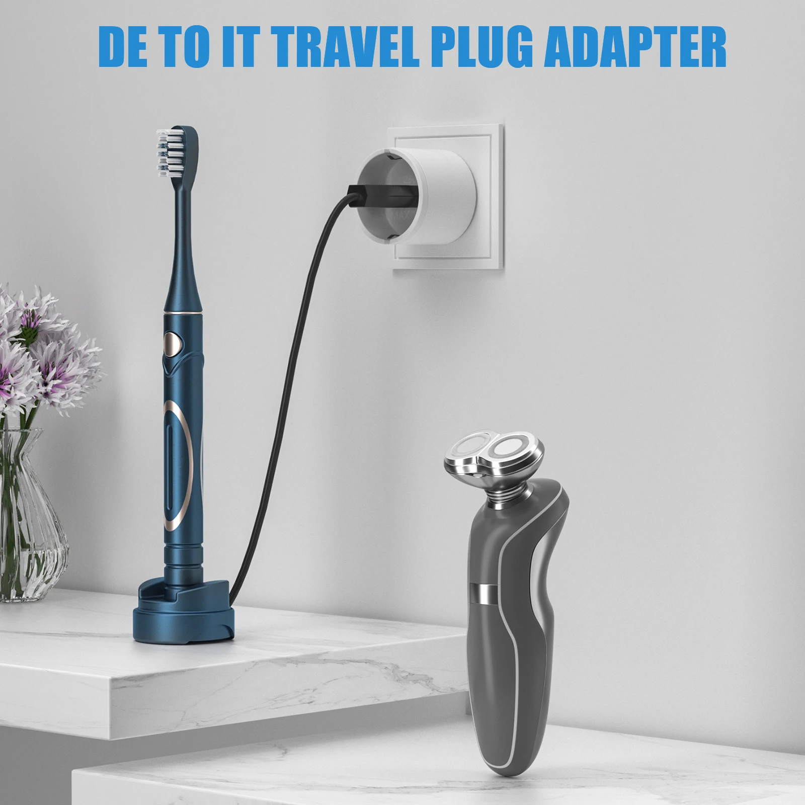 3 قطعة الاتحاد الأوروبي إلى تكنولوجيا المعلومات إيطاليا السفر محول القابس 250 فولت الأوروبي العالمي محول القابس التيار المتناوب الجدار شاحن مقبس الطاقة للسفر إيطاليا #3