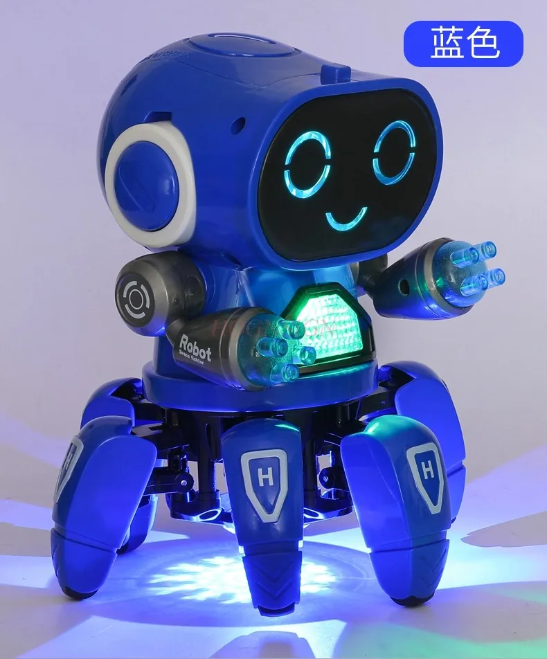 Robots eléctricos inteligentes que pueden cantar y bailar para niños de 0 a 3 años, muestran juguetes de baile para niños y niñas