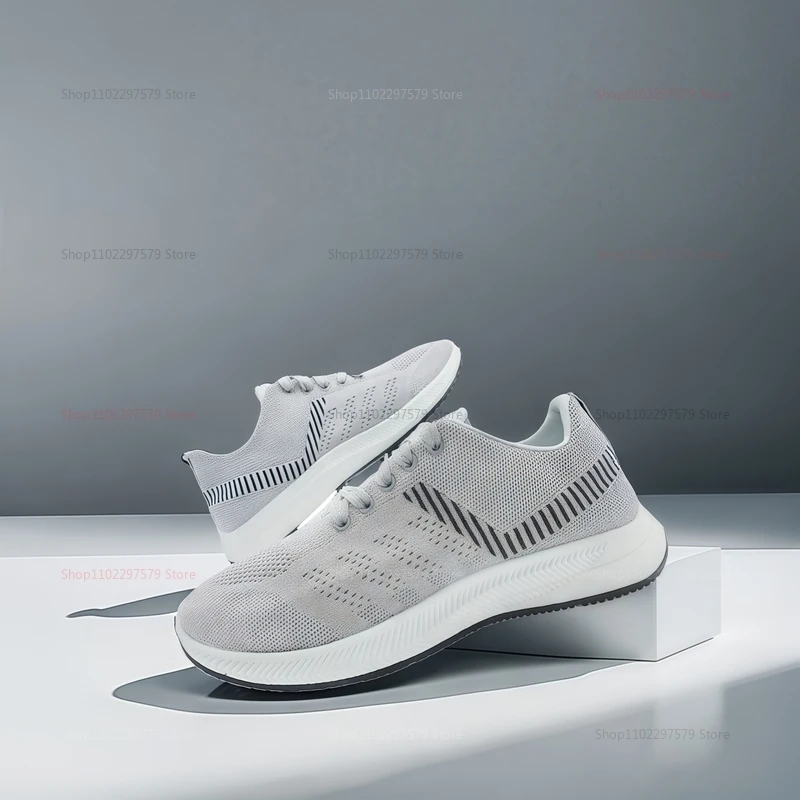 Zapatos de hombre 2025, zapatos deportivos informales para exteriores, zapatos transpirables para correr, zapatos de tenis de entrenamiento, zapatos deportivos juveniles de tendencia de moda