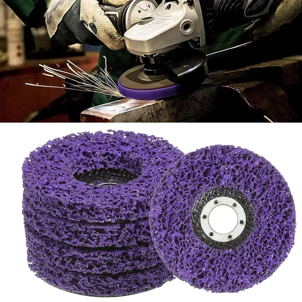 

SI FANG 5PCS 125mm Abrasive Wheel Grinder Sanding Discs Nylon Fabric Angle Grinder Clean Strip Disc for Paint Removal