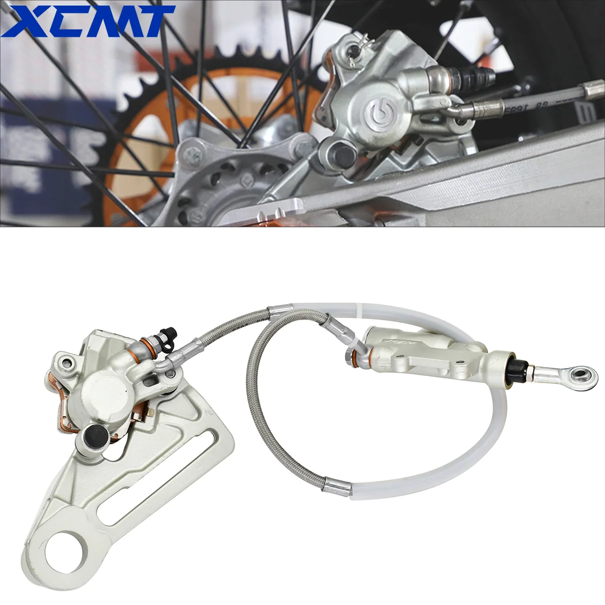 Motorcycle Rear Brake Pump Assembly Brake Caliper  For KTM EXC EXCF XC XCF XCW XCFW SX SXF For Husqvarna TC FC TE FE TX FX 04-23