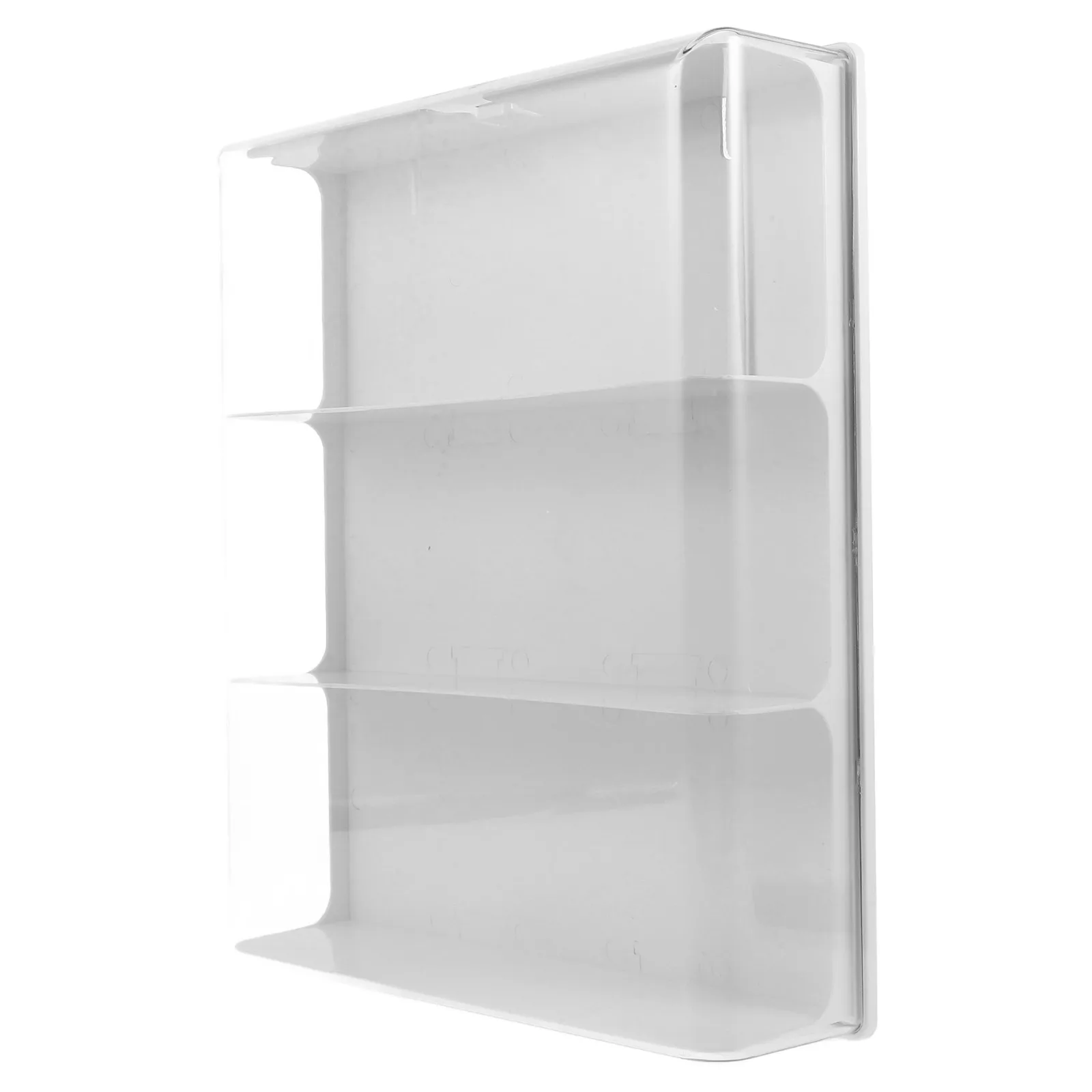 

Clear Acrylic Display Case For Figures Wall Mounted Transparent Showcase With Led Light Storage Box Perfume Rack